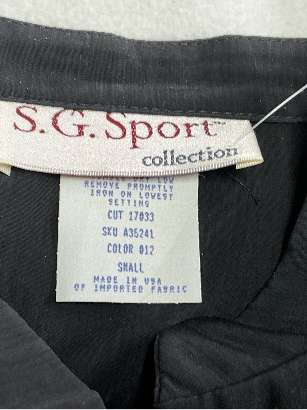 Susan Graver Black Tunic with Gold Embroidered Vine Detail NWT - Picture 11 of 15